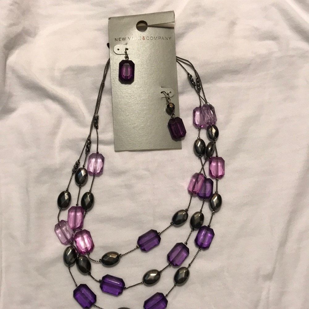Earring and Necklace set